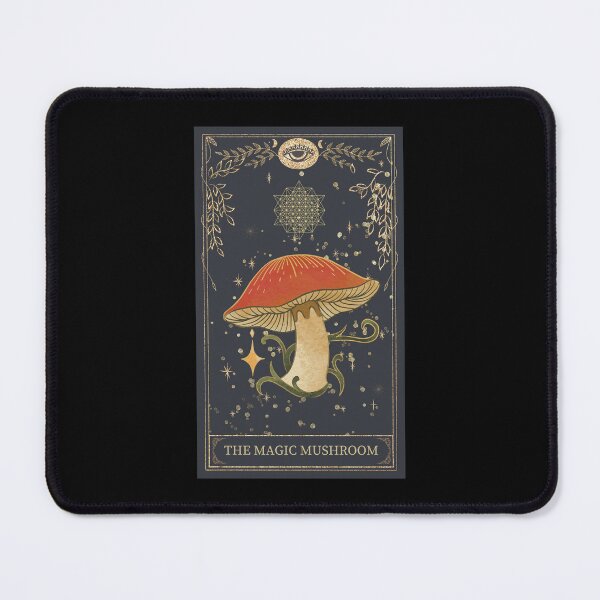 Item preview, Vintage Mushroom Lover Tarot Card Sticker designed and sold by MagicWolfStar.