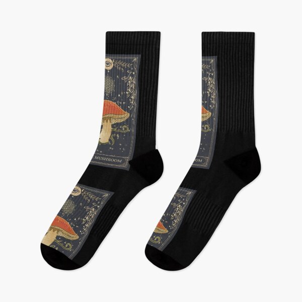 Item preview, Vintage Mushroom Lover Tarot Card Sticker designed and sold by MagicWolfStar.