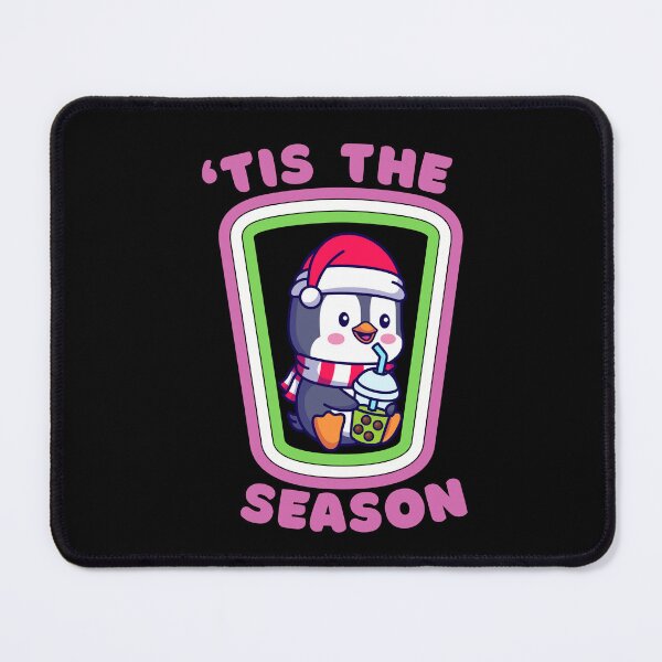 Item preview, 'Tis the season to drink Boba Boba tea lover christmas penguin designed and sold by Artistusha.