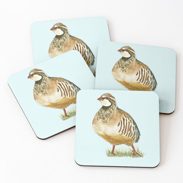 Item preview, Red Legged Partridge designed and sold by Sarah Addy.