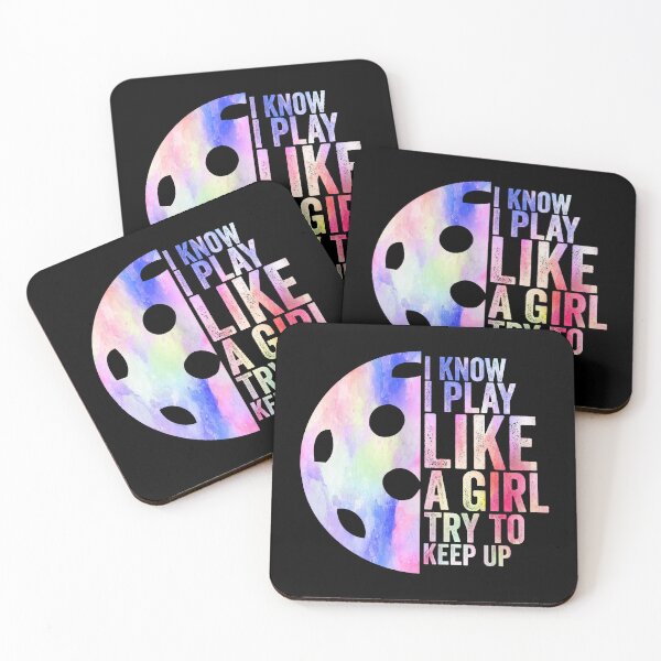 Item preview, I Know I Play Like A Girl Try To Keep Up Pickleball Dink designed and sold by HANYART.