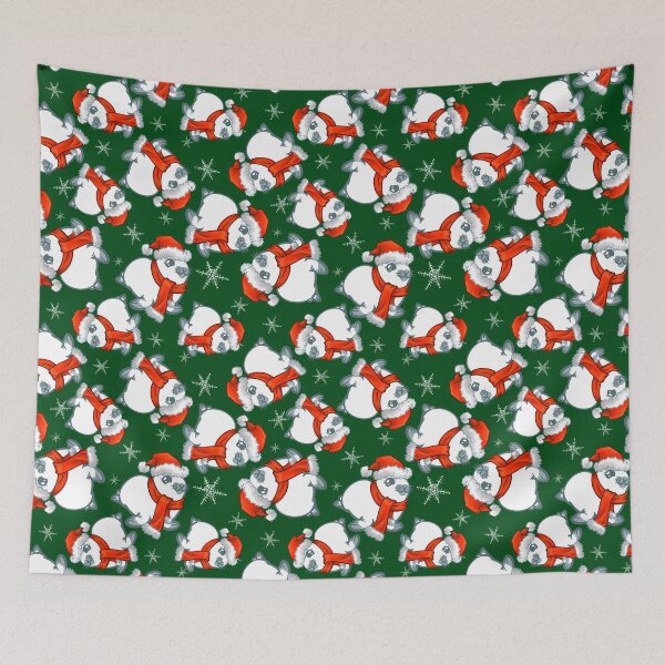 Item preview, Harp Seal Pup in Red Hat and Scarf designed and sold by RJKpoyp.