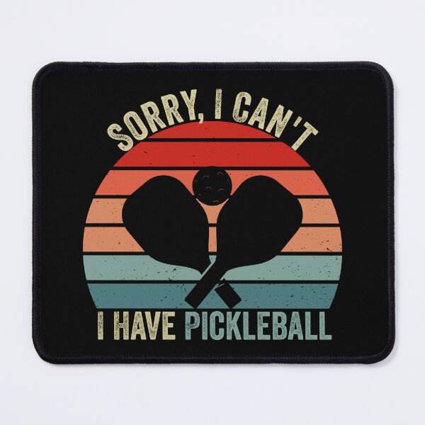 Item preview, Funny Sorry I Can't I Have Pickleball Vintage Pickleball Pun designed and sold by HANYART.