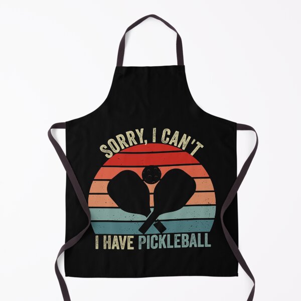 Item preview, Funny Sorry I Can't I Have Pickleball Vintage Pickleball Pun designed and sold by HANYART.