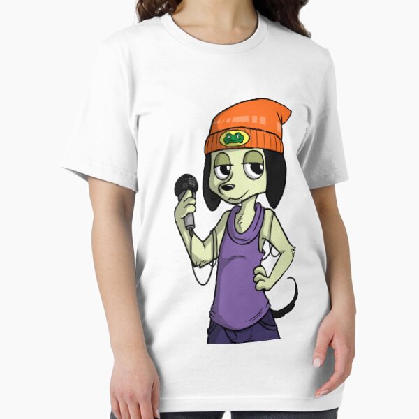 Vista previa del artículo con la obra «Parappa El Rapero Rap», diseñado y vendido por ABZDesigner.