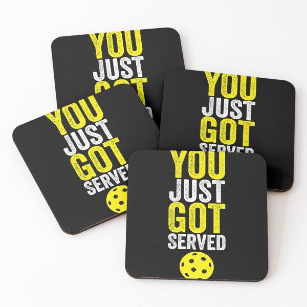 Item preview, Pickleball You Just Got Served Men Women Kids Pickleball Fan designed and sold by HANYART.
