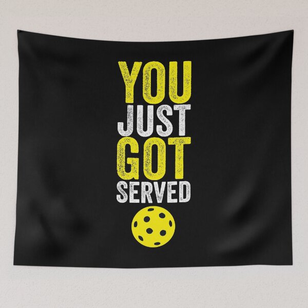 Item preview, Pickleball You Just Got Served Men Women Kids Pickleball Fan designed and sold by HANYART.