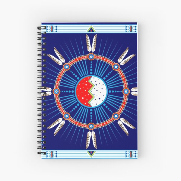 Crazy Horse Dreaming Spiral Notebook