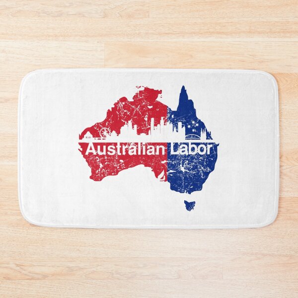 Item preview, Australian Labor Party with Melbourne Skyline designed and sold by Manoroma.