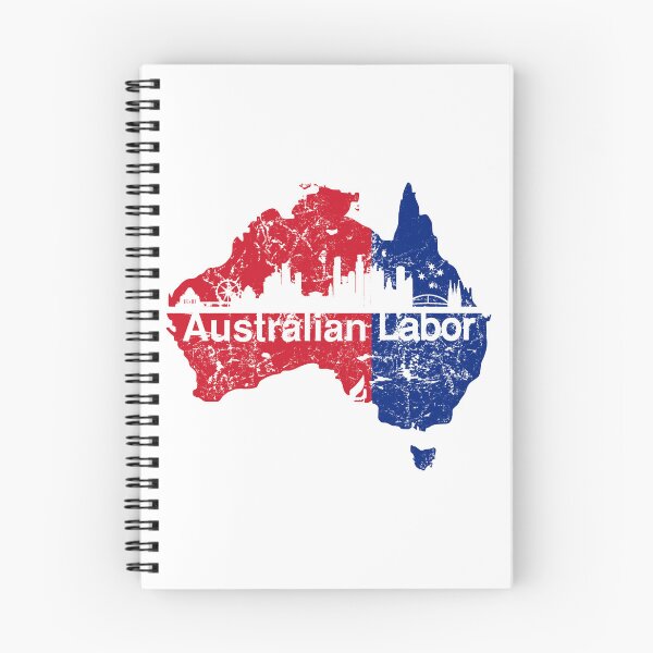 Item preview, Australian Labor Party with Melbourne Skyline designed and sold by Manoroma.