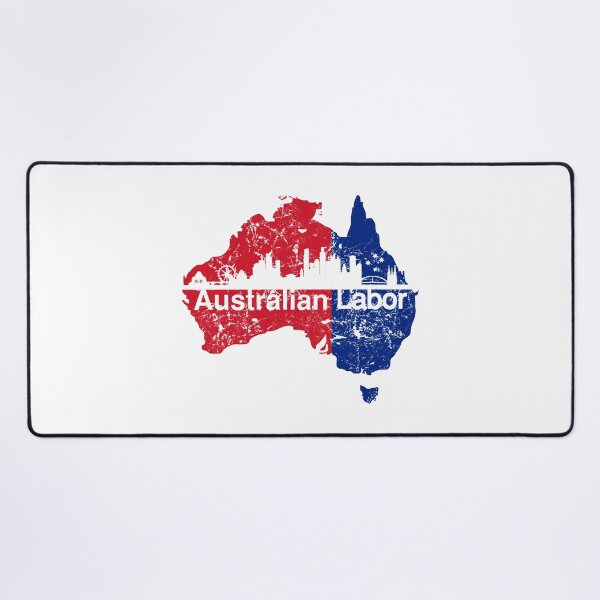 Item preview, Australian Labor Party with Melbourne Skyline designed and sold by Manoroma.