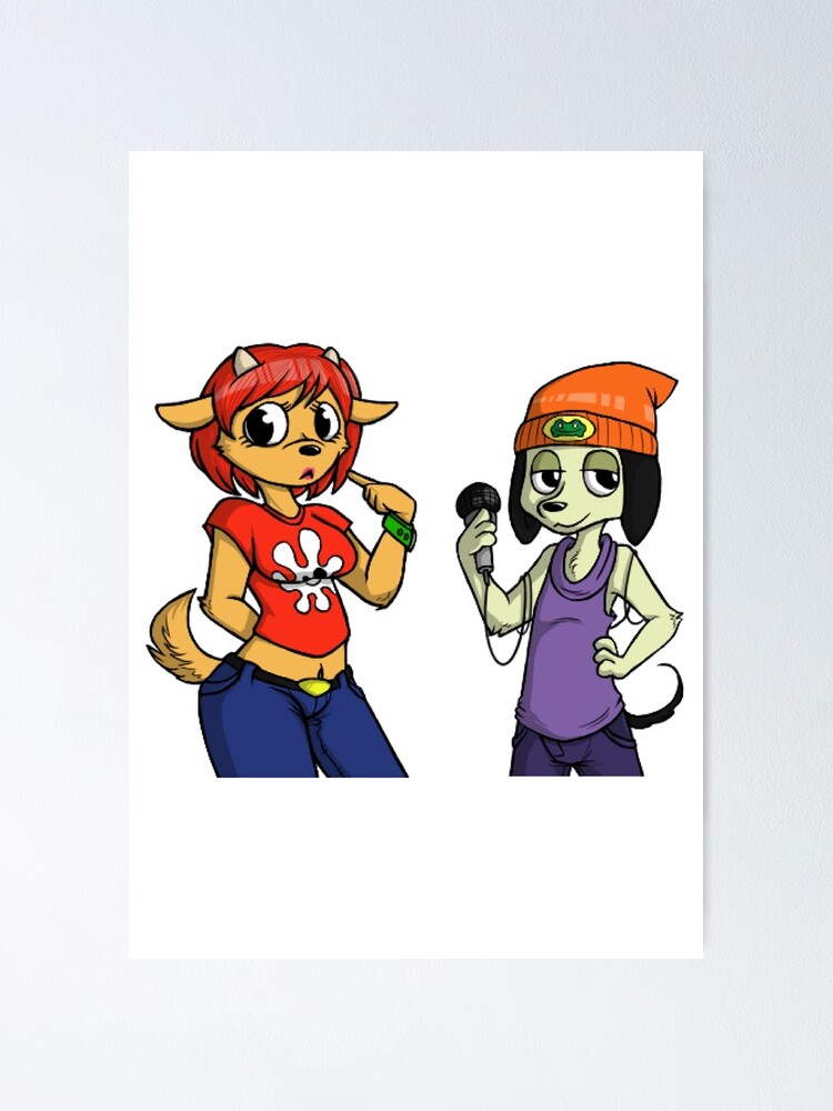 Parappa The Rapper Anime Poster Tapestry for Sale by Assassinhedgie