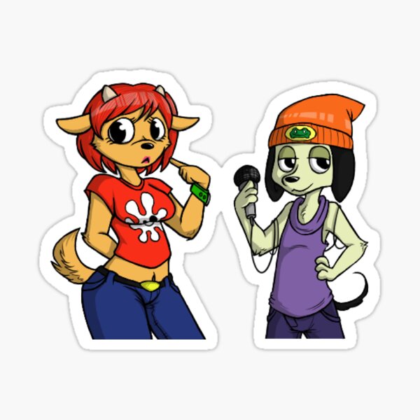 Parappa the Rapper Stickers by Esmahasakazoo -- Fur Affinity [dot] net