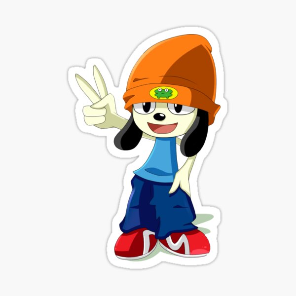 Vista previa del artículo con la obra «Parappa El Rapero Rap», diseñado y vendido por ABZDesigner.