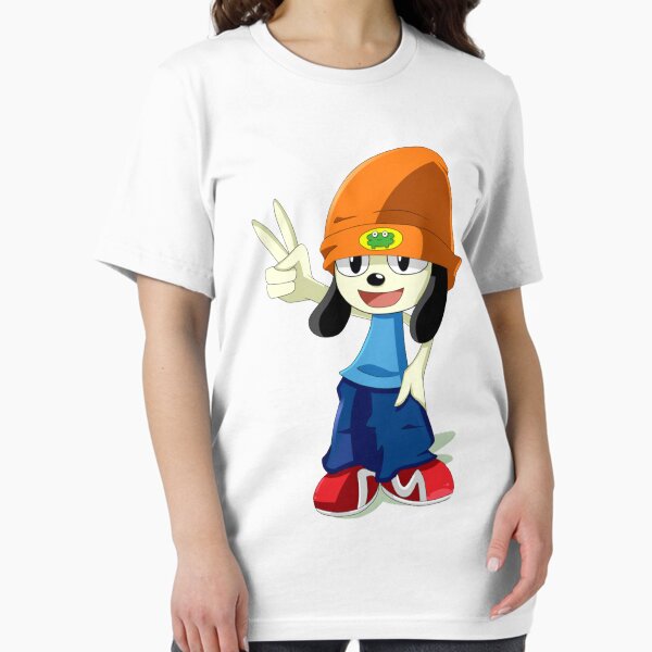 Vista previa del artículo con la obra «Parappa El Rapero Rap», diseñado y vendido por ABZDesigner.