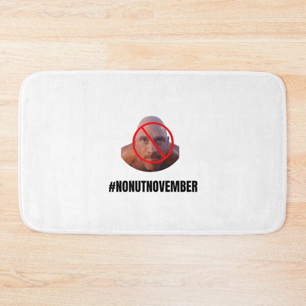 Item preview, No Nut November meme- Endorsed by Johnny Sins [Black Font] designed and sold by zyteam.