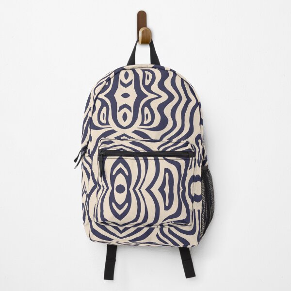 Item preview, Abstract Blue and Cream Pattern designed and sold by TanglePatch.