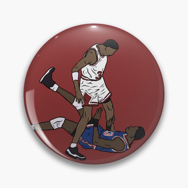 Item preview, Scottie Pippen de pie junto a Patrick Ewing designed and sold by RatTrapTees.
