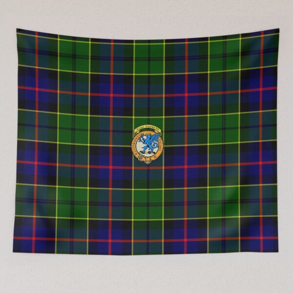 Item preview, Forsyth Scottish Tartan and Crest designed and sold by BagTown Clans.