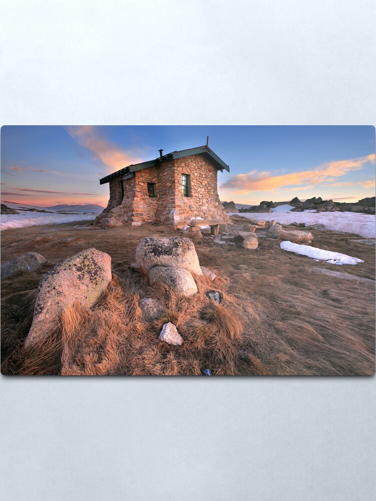 Alternate view of Seamans Hut Dawn, Mt Kosciusko, Australia Metal Print