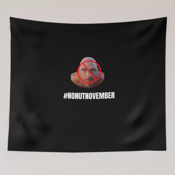Item preview, No Nut November meme- Endorsed by Johnny Sins [White Font] designed and sold by zyteam.