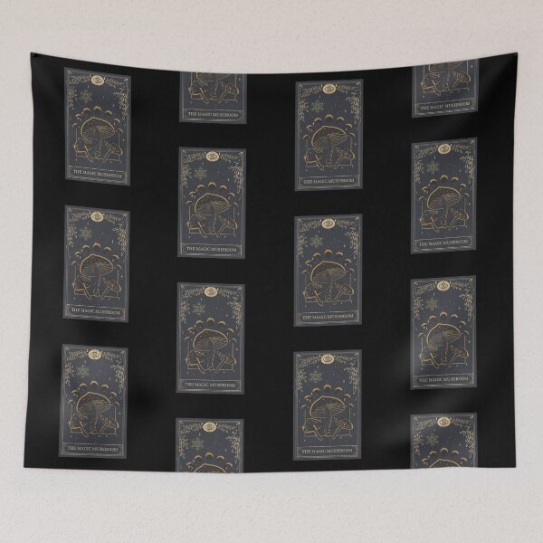 Item preview, Vintage Mushroom Lover Tarot Card iPhone Case  designed and sold by MagicWolfStar.