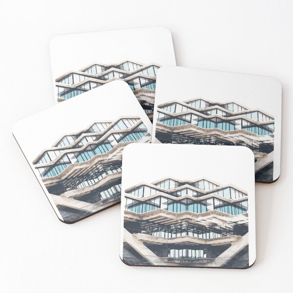 Item preview, La Jolla, California - Geisel Library designed and sold by ArchiCrumbs.