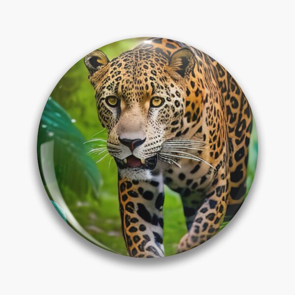 Item preview, Jaguar stalking its prey designed and sold by RK - Shop.