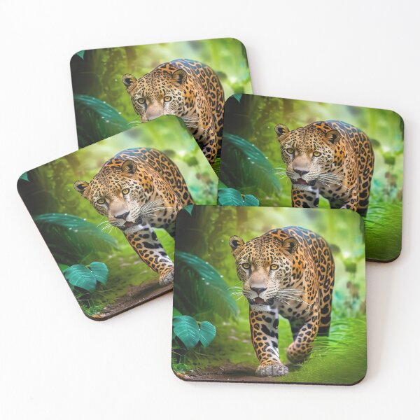 Item preview, Jaguar stalking its prey designed and sold by RK - Shop.