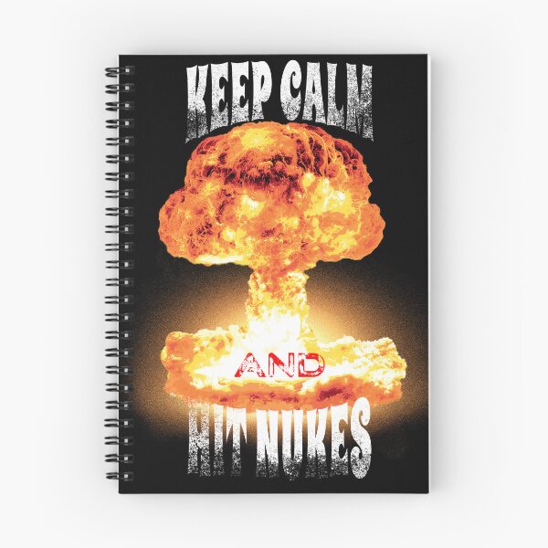 Item preview, Keep Calm And Hit Nukes designed and sold by adamtepl.