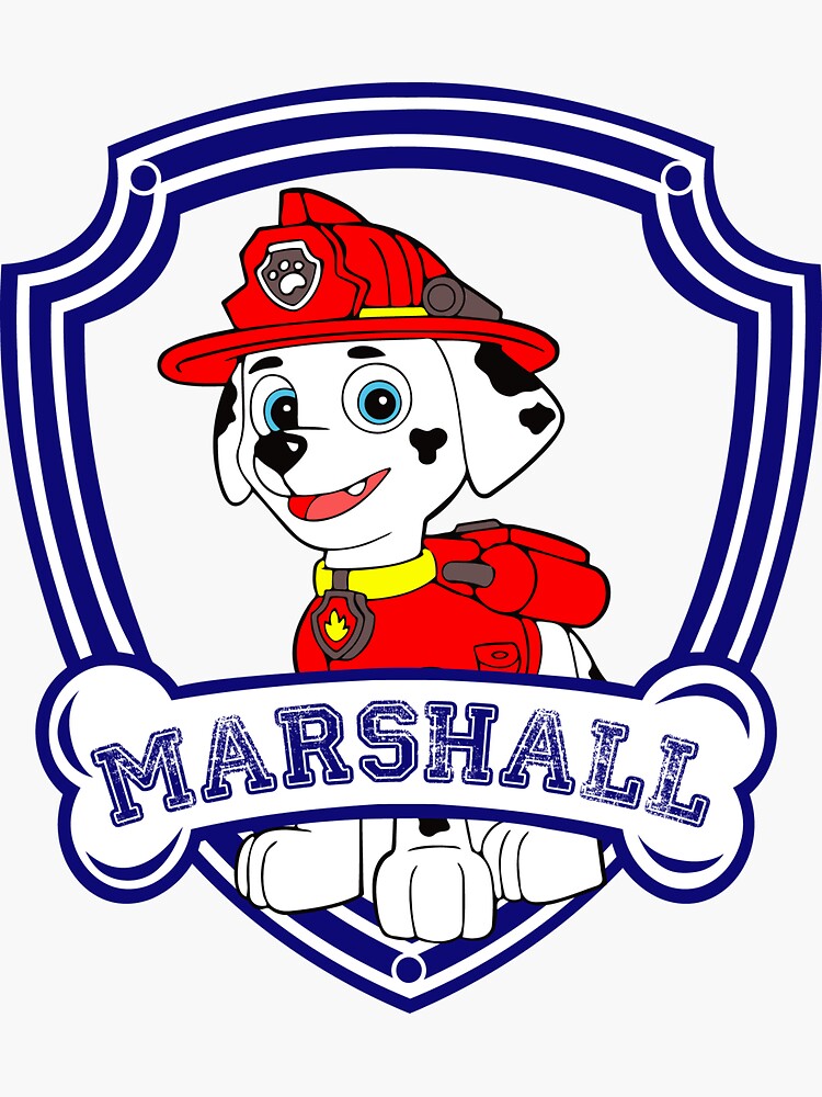 Sticker Marshall Patrol Paw