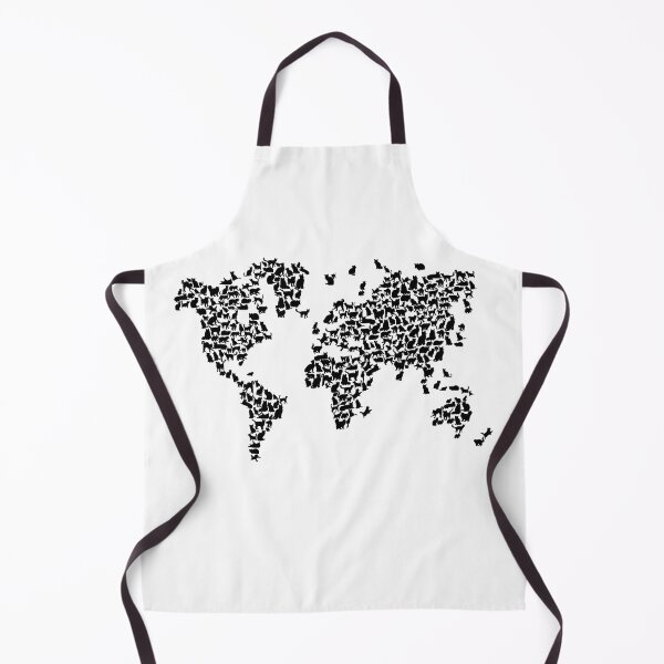 Item preview, Cats World Map designed and sold by InkistPrints.
