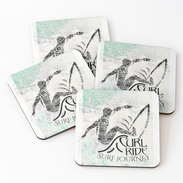 Item preview, curl ride Surf Journey-vintage surfing designed and sold by surfcrowd.