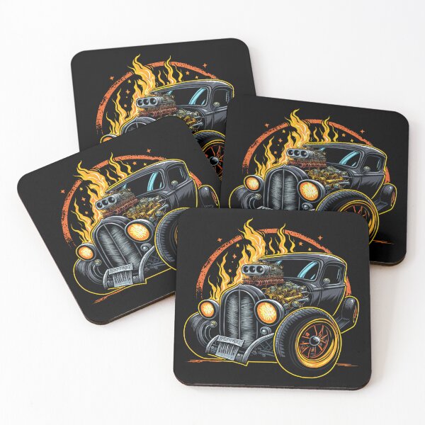 Item preview, Hot Rod Vintage Illustration, a perfect gift for all American Industry fans designed and sold by RodZnRoll.