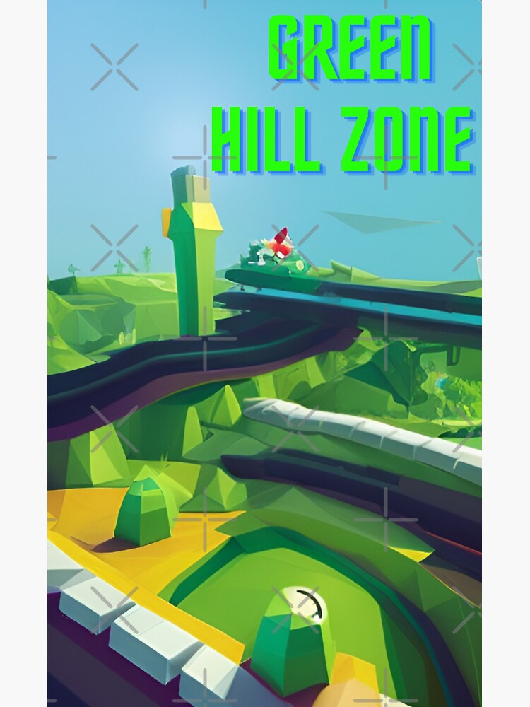 Sonic The Hedgehog - Green Hill Zone - Flat