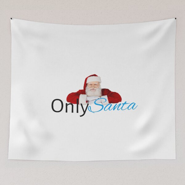 Item preview, Only Santa designed and sold by LatterDaze.