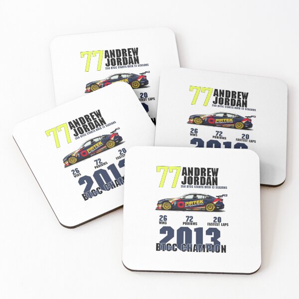 Item preview, BTCC Stats, Andrew Jordan designed and sold by TaylorsGallery.