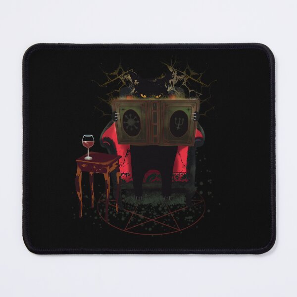 Item preview, A cat, a good book, wine and some black magic designed and sold by gardentree.
