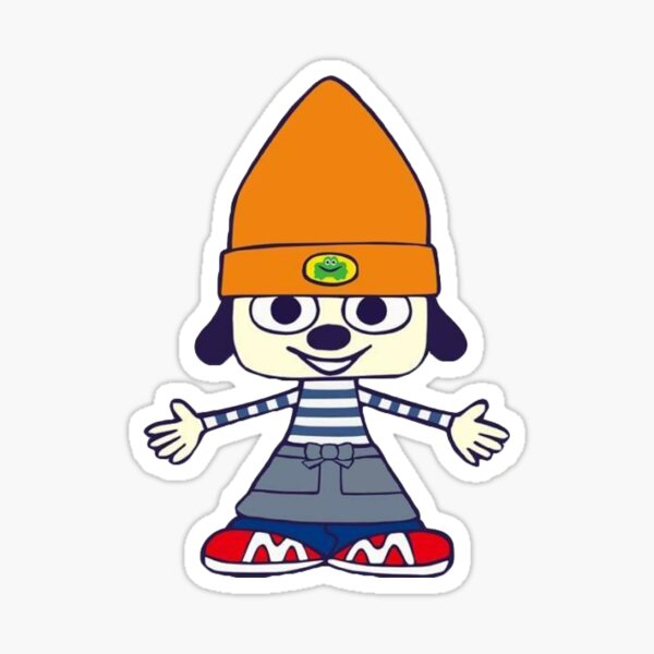 Vista previa del artículo con la obra «Parappa El Rapero Rap», diseñado y vendido por ABZDesigner.