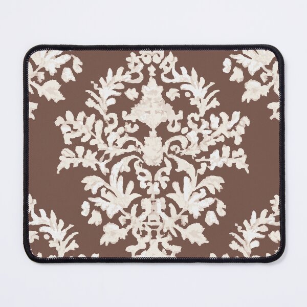 Item preview, Damask in cafe latte designed and sold by penny+florence.