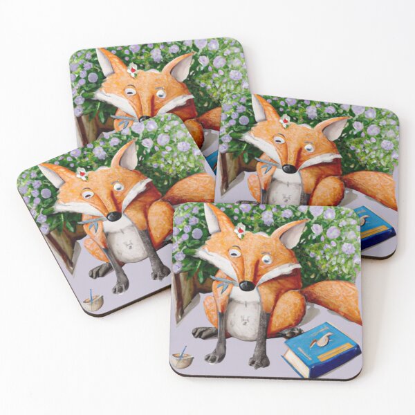 Item preview, Watercolour Fox, Autumn fox, Woodland fox, Boho fox, Forest fox, watercolor fox designed and sold by Artsareus.