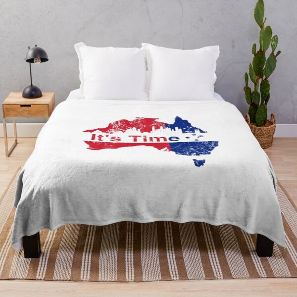 Item preview, Australian Labor Party, Its Time with Melbourne Skyline designed and sold by Manoroma.