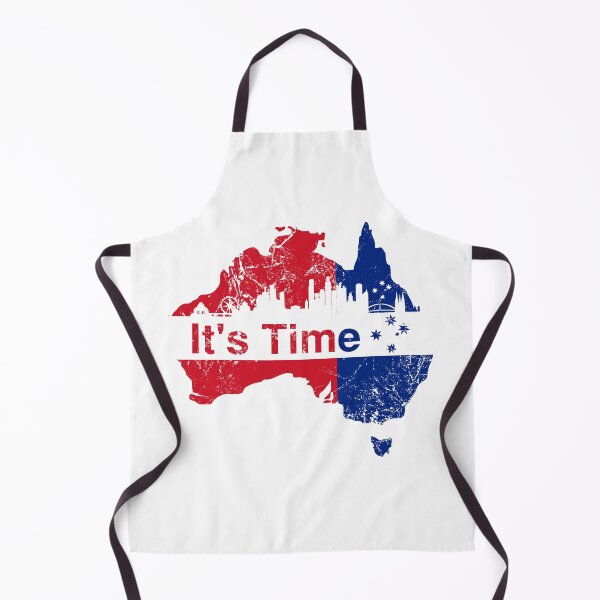 Item preview, Australian Labor Party, Its Time with Melbourne Skyline designed and sold by Manoroma.