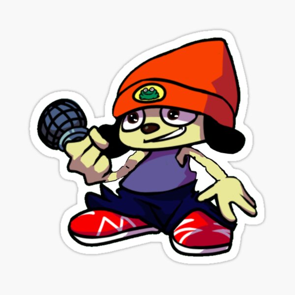 Vista previa del artículo con la obra «Parappa El Rapero Rap», diseñado y vendido por ABZDesigner.