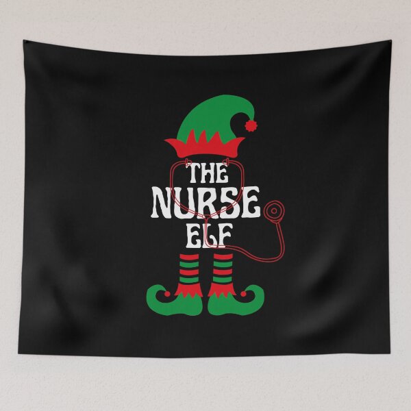 Item preview, THE NURSE ELF designed and sold by ZhacoysDesignz.