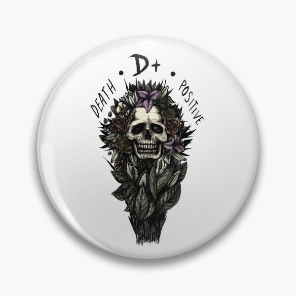Item preview, Death Positive (D+)  designed and sold by Magnus Cooper.