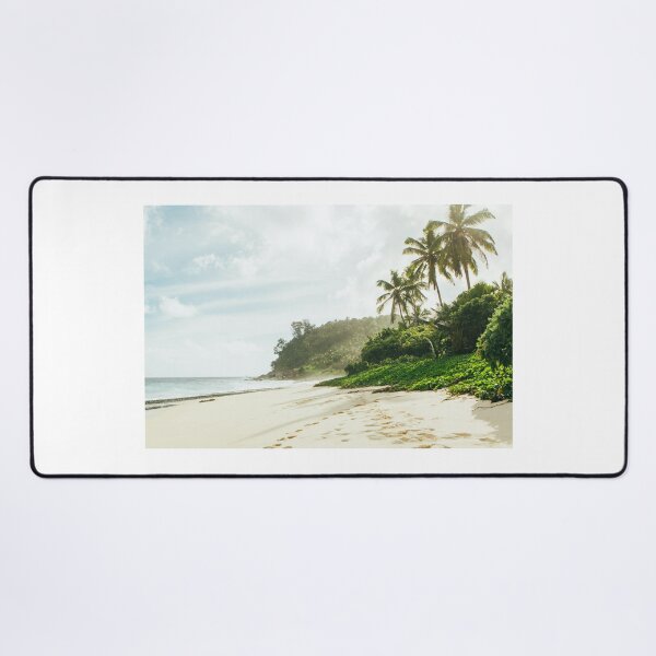 Item preview, Seychelles, Beautiful Tropical Beach, Palm Tree Beach designed and sold by newburyboutique.