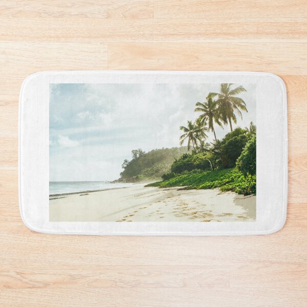 Item preview, Seychelles, Beautiful Tropical Beach, Palm Tree Beach  designed and sold by newburyboutique.