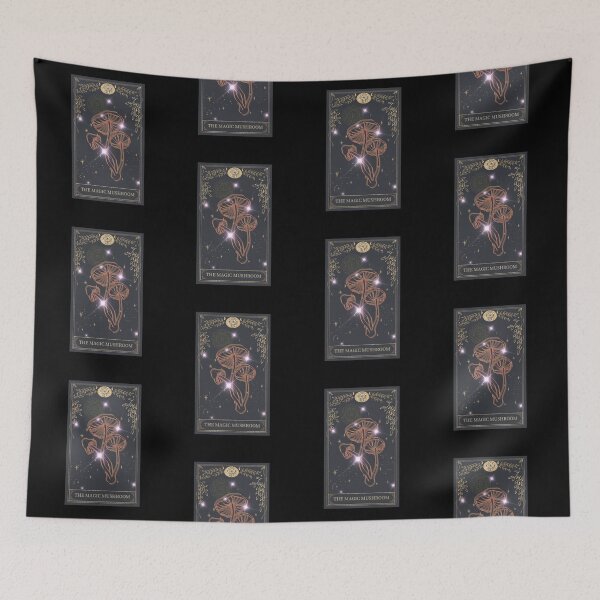 Item preview, Vintage Mushroom Lover Tarot Floor Pillow designed and sold by MagicWolfStar.