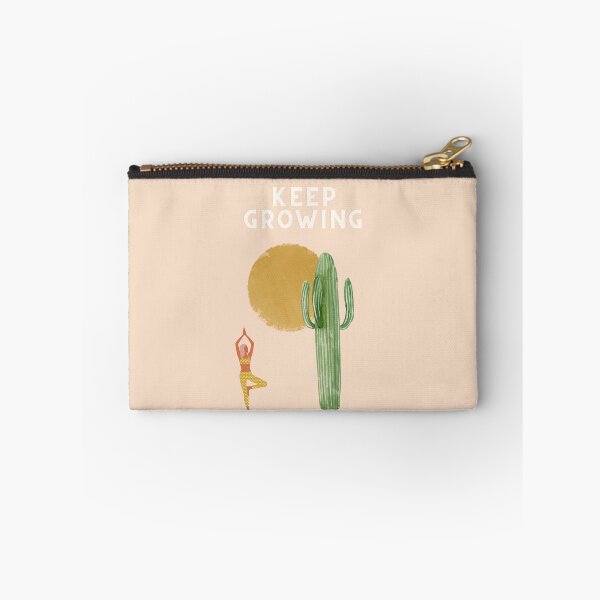 Item preview, Yoga Tree Pose With A Saguaro, Keep Growing designed and sold by BohemiWANDERS.